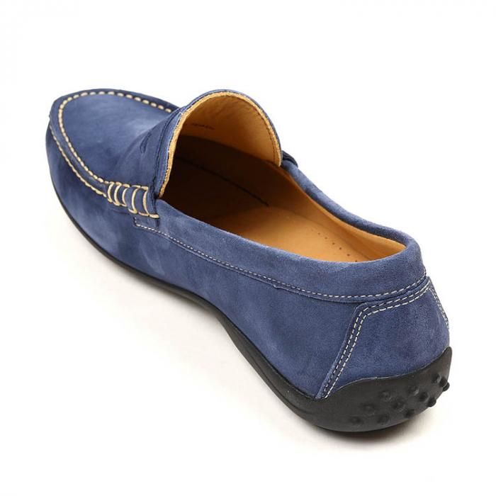 パラブーツ CABRIO DAMIER VEL BLEU ドライビングシューズ パラブーツ CABRIO DAMIER VEL BLEU ドライビングシューズ