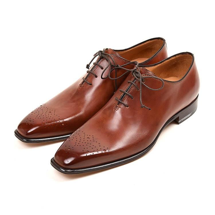 ステファノブランキーニ BS1094 VIT TRAD AVORIO ホールカット COGNAC | 販売店 | (有)シューズサロンなとりや