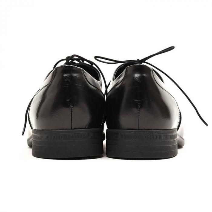 ブラックレザー カジュアルシューズ　箱あり low cut leather sneaker – wjk online store