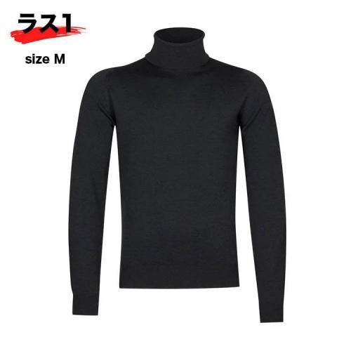 【クリーニング済】ジョンスメドレー メンズ ウール100% 秋冬 イギリス JOHN SMEDLEY(ジョンスメドレー) ブリティッシュウール