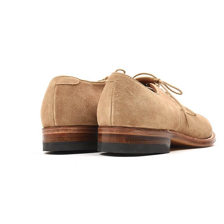 オールデン N6438 P-TOE with NICKEL EYELET スエード TAN-商品 オールデン N6438 P-TOE with NICKEL EYELET スエード TAN-商品