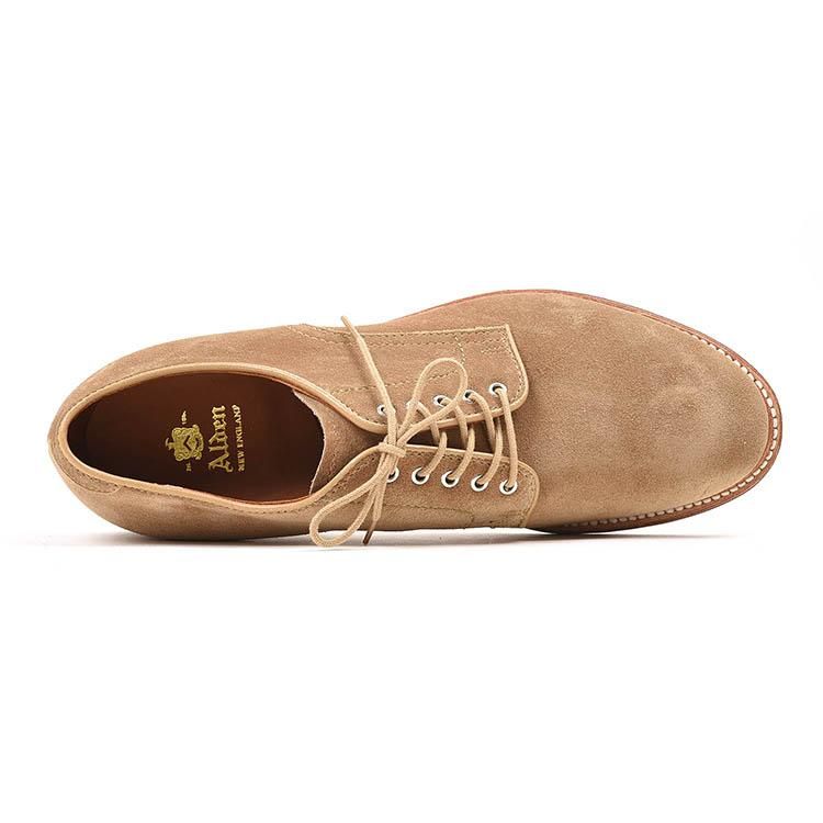 オールデン N6438 P-TOE with NICKEL EYELET スエード TAN-商品 オールデン N6438 P-TOE with NICKEL EYELET スエード TAN-商品