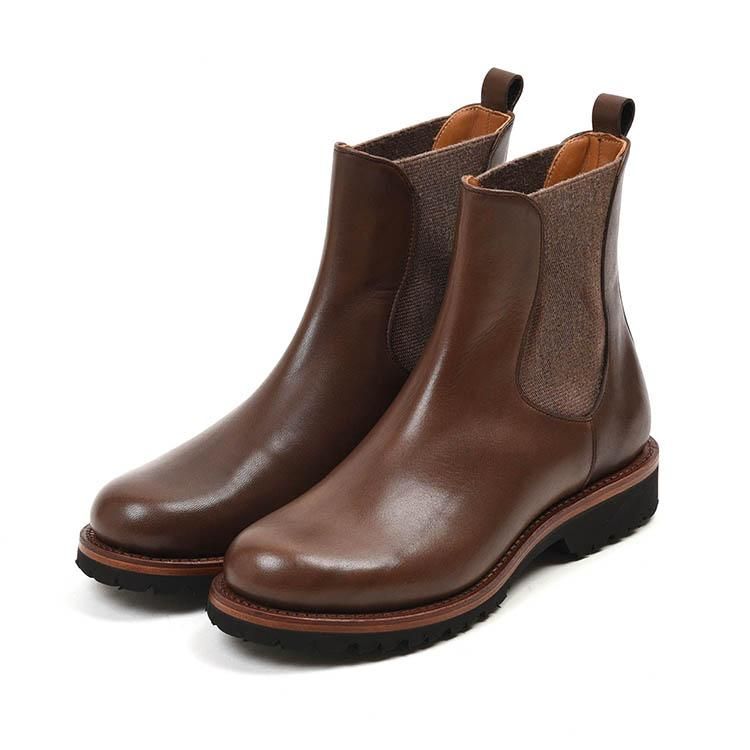 美品 ショセ 23.5cm サドルシューズ PC-5076 キャメル×ブラウン plus