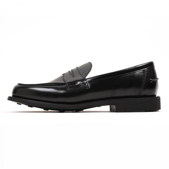 ローファー】サンダース 2314B ButtSeam Loafer Black ローファー】サンダース 2314B ButtSeam Loafer Black