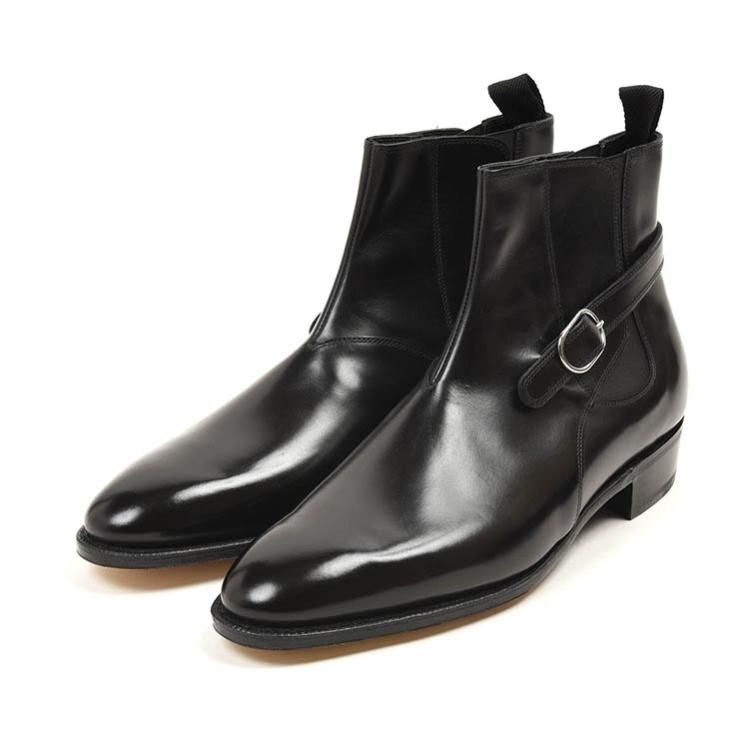 美しく使いやすい】 ジョンロブ MASONS Jodpur Boots ブラック 美しく使いやすい】 ジョンロブ MASONS Jodpur Boots ブラック