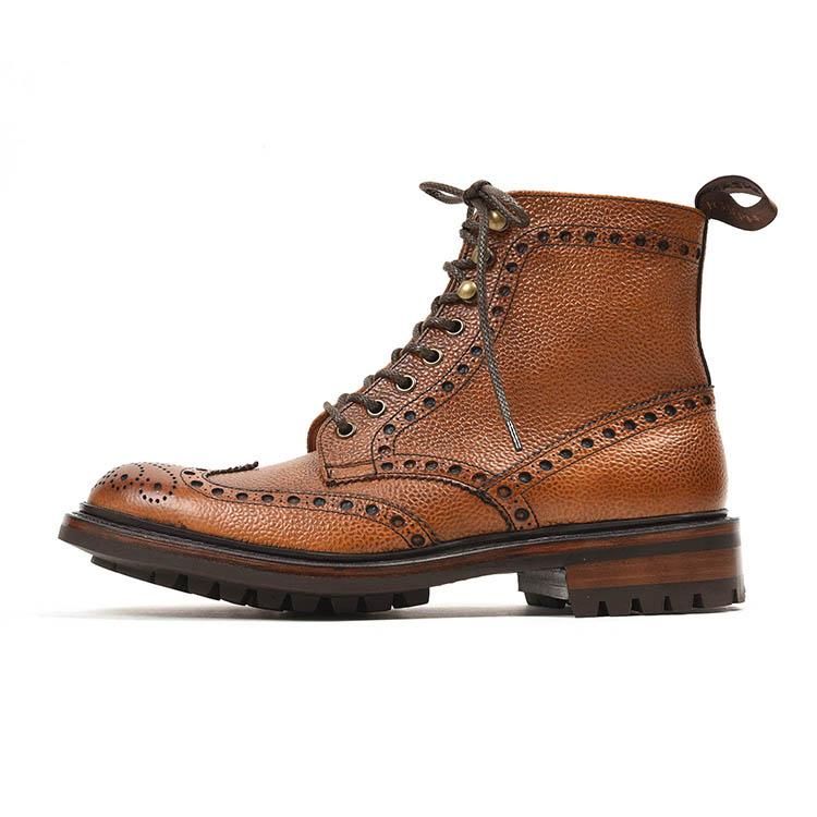 ジョセフチーニー Tweed C ALMOND COUNTRY GRAIN