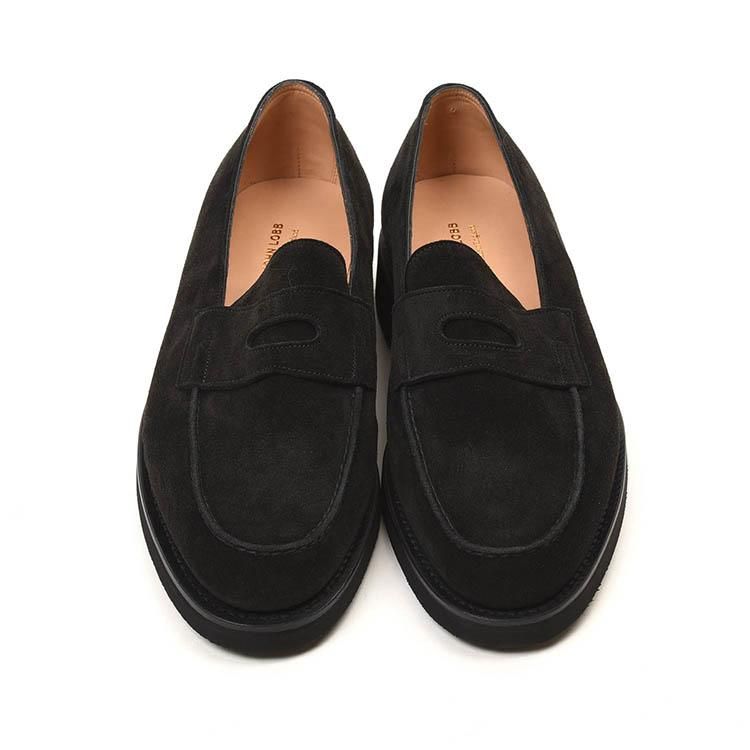 ラバーソールのスウェードロペス】ジョンロブ LOPEZ SUEDE Black ラバーソールのスウェードロペス】ジョンロブ LOPEZ SUEDE Black