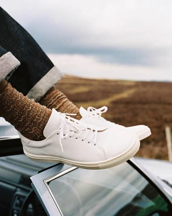 英国王室ご用達スニーカー】GORAL Mellor II CalfWhite