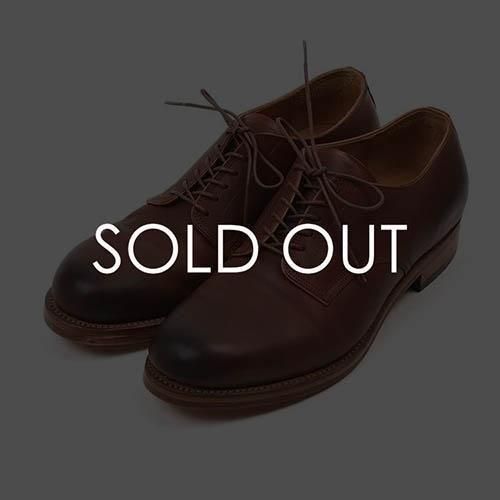 MOTO 2151イタリアンコードバン プレーントゥシューズ (ライトブラウン) (メンズ) 革靴 Italian cordovan レザーシューズ モト