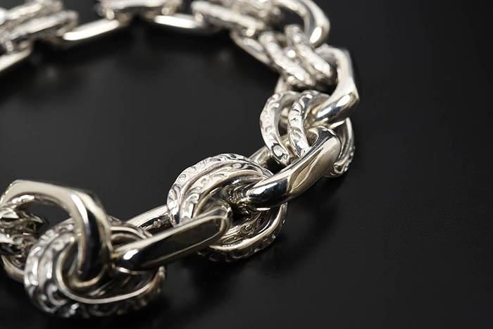 K18鎖ブレスレット　368K2507 K18鎖ブレスレット 368K2507