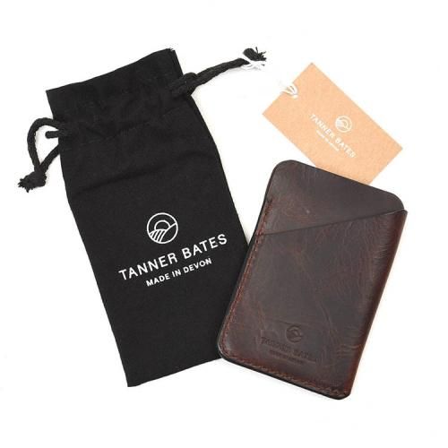TANNER BATES THURLESTONE CARD HOLDER ꥢ쥶 (TABACCO WAX) ɥۥ