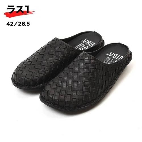 VIBAe ROMA Woven Leather Preto (Black) () ߥ塼롦塼 ӥХ