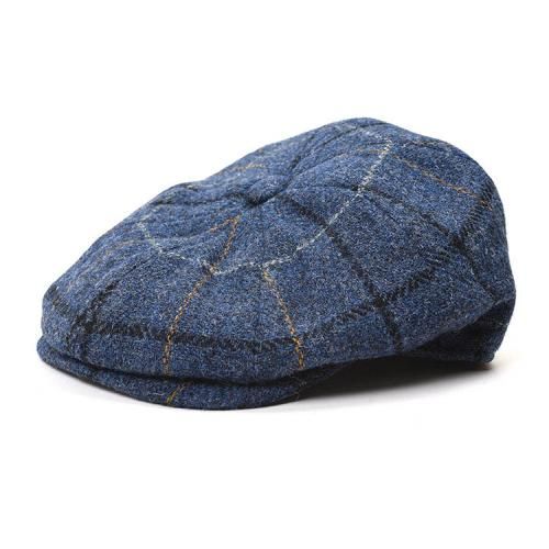 Christys' London CSK100675 Harris 8piece cap Tweed L008W BLU  (ϥ) () ˹