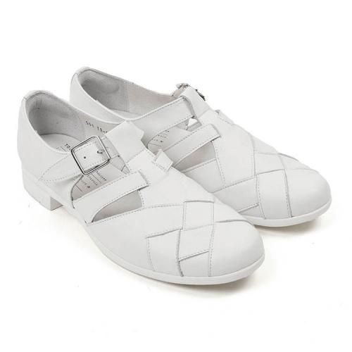 ȥ٥ TR-029 MESH STRAP SHOES WH (ǥ) ۥ磻 å她ȥåץ塼 ׷ TRAVEL SHOES