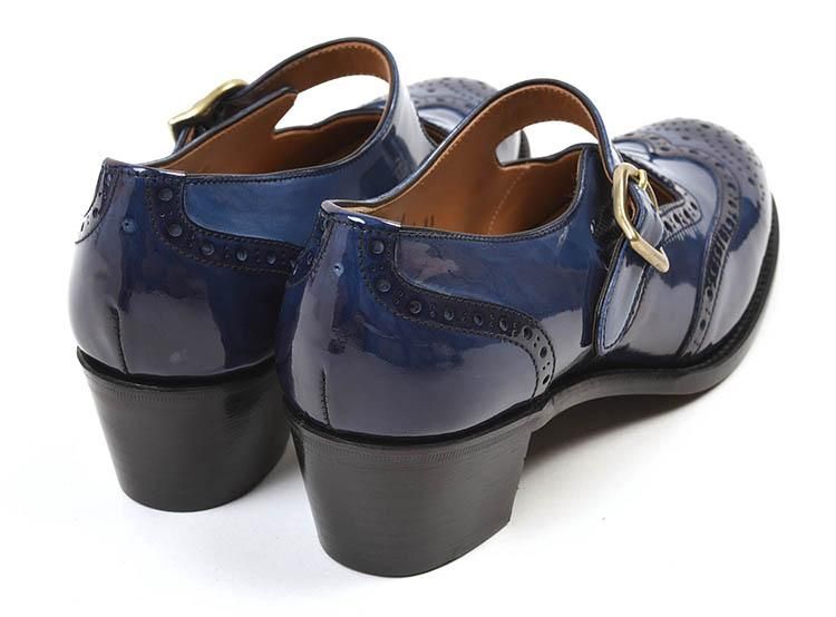 ショセ PC-5081 WING TIP HEEL SHOES NYE