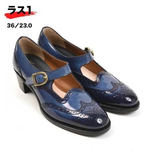 祻 PC-5081 WING TIP HEEL SHOES NYE (ͥӡʥ) (ǥ)  ׷ 󥰥åץ塼 plus by Chausser<img class='new_mark_img2' src='https://img.shop-pro.jp/img/new/icons14.gif' style='border:none;display:inline;margin:0px;padding:0px;width:auto;' />