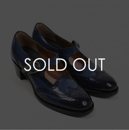 祻 PC-5081 WING TIP HEEL SHOES NYE (ͥӡʥ) (ǥ)  ׷ 󥰥åץ塼 plus by Chausser