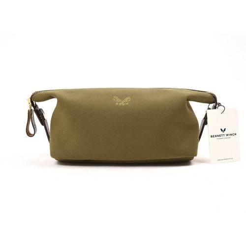BENNETT WINCH Canvas Wash Bag / Dopp Kit, Olive ()  Хå åХå ȥ쥿꡼Хå åХå ٥ͥåȥ<img class='new_mark_img2' src='https://img.shop-pro.jp/img/new/icons14.gif' style='border:none;display:inline;margin:0px;padding:0px;width:auto;' />