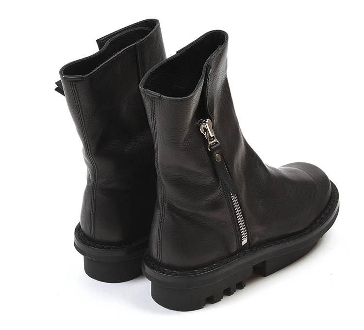 トリッペンDEER WAWブラック｜ロールダウン可能な万能ブーツ