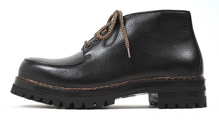 マルモラーダ FG647-002｜マロキッド黒の名品パイピングブーツ
