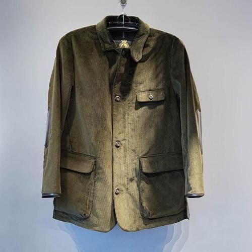 CORDINGS Voyager Corduroy Jacket JK805 (Dark Olive) (メンズ)  フィールドジャケット コーデュロイ ダークオリーブ コーディングス<img class='new_mark_img2' src='https://img.shop-pro.jp/img/new/icons14.gif' style='border:none;display:inline;margin:0px;padding:0px;width:auto;' />