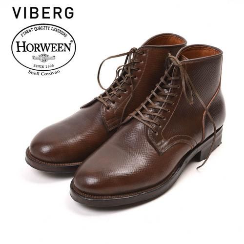 VIBERG SERVICE BOOTS CrossHatch Cordovan mahogany (���)  ���ץ�å�U���åץ����륳���ɥХ󥷥塼�� �������С���<img class='new_mark_img2' src='https://img.shop-pro.jp/img/new/icons14.gif' style='border:none;display:inline;margin:0px;padding:0px;width:auto;' />