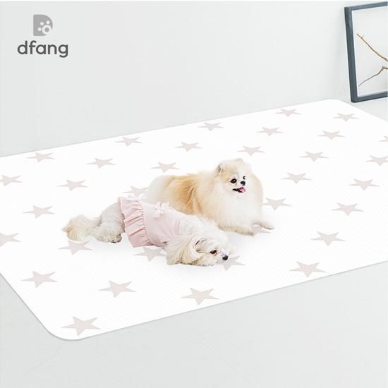 ペット専用防水クッションマット ラグタイプ 185 140cm ホワイトスター柄 Dfang Online Shop ペット専用防水クッションマット ラグタイプ 185 140cm ホワイトスター柄 Dfang Online Shop