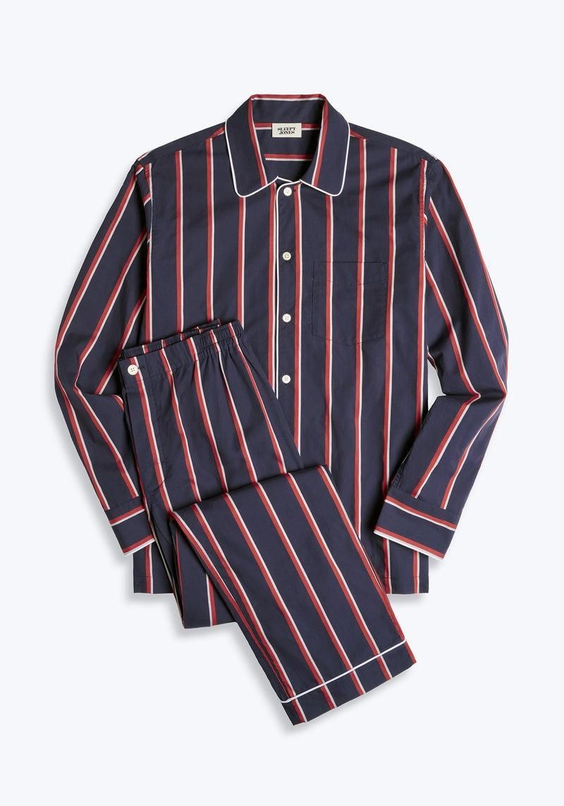 2024SS【SLEEPY JONES】メンズ|Henry Pajama Set|Marine Stripe 2024SS【SLEEPY JONES】メンズ|Henry Pajama Set|Marine Stripe