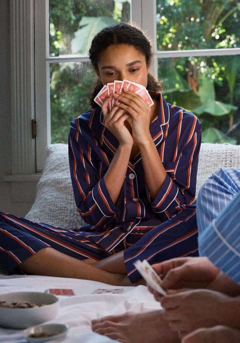 お買い得セール開催中【SLEEPY JONES】Marina Pajama Set Marine