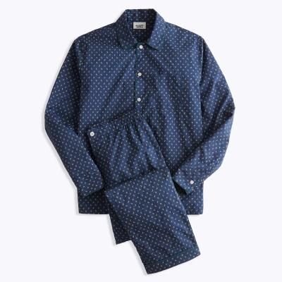 SLEEPY JONES<br>/Henry Pajama Set/Navy Paisley