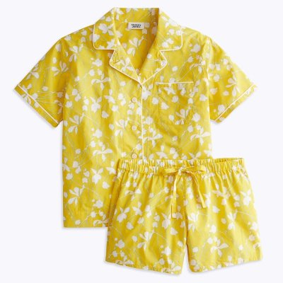 SLEEPY JONES<br>ǥ/Corita Set/Yellow & White Sunshine Floral