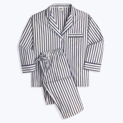SLEEPY JONES<br>ǥ/Marina Pajama Set/Breton Stripe Navy 
