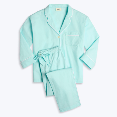 2024SSSLEEPY JONES<br>ǥ/Marina Pajama Set/Tiffany Blue