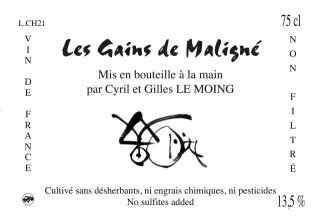 Les Gains de Maligne レ・ゲン・ド・マリーニュ 2020　￥5,868（税込）