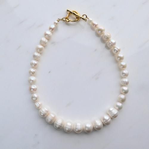 サークル淡水パールネックレス - gren official website