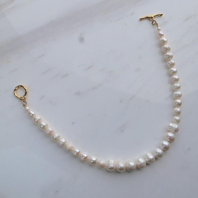 ペタル淡水パールネックレスNO24-331 ペタル淡水パールネックレスNO24