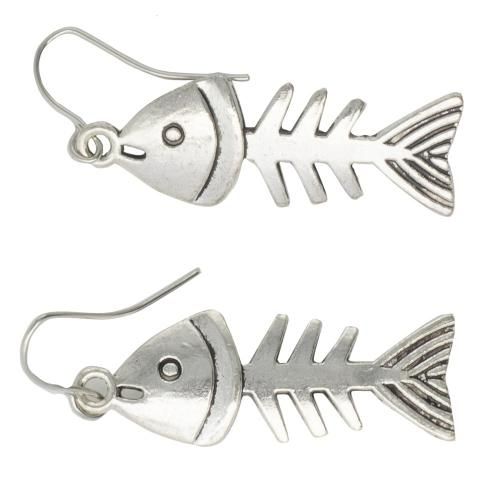 魚の骨ピアス Kijitorano