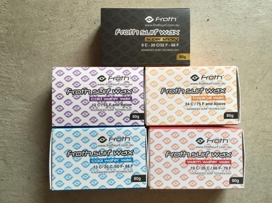 Froth 2024 surf wax