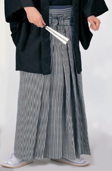 羽織 袴下セット はおり 黒 綸子 菱地模様 卒業式や成人式に