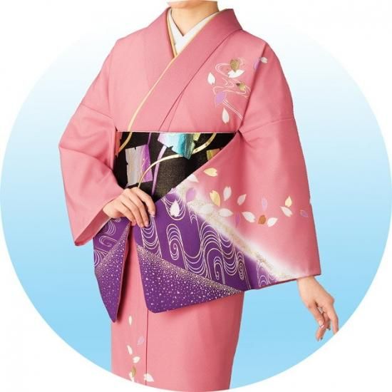 踊り 着物（きもの）女物 単衣 仕立上がり 附下訪問着洗える着物