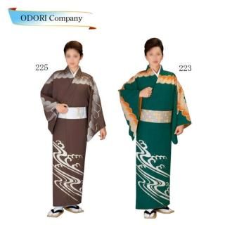 踊り用 着物 付け下げ セミオーダー仕立て上がり 袷 胴抜き 単衣 絵羽 付下げ 附下 絵羽 訪問着 国内染