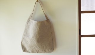 Handle Tote No2(Linen Paraffin Canvas) / STUFF by STYLE CRAFT