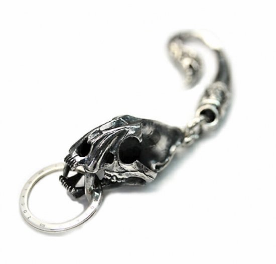 サーベルタイガー・キーチェーンＬ : Saber-Toothed Tiger Key Chain L - ZOCALO ONLINE SHOP