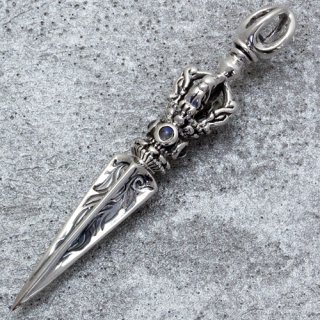 奨ɡСɡɡӡʥ֥롼ࡼ󥹥ȡ : Jeweled Bird Dorje Dagger S (Blue Moon Stone)