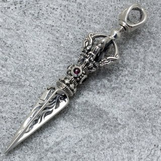 奨ɡСɡɡʥͥåȡ : Jeweled Bird Dorje Dagger (Garnet)