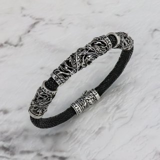 ɥ饴󡦥롼㡦֥쥹å : Dragon Galuchat Bracelet
