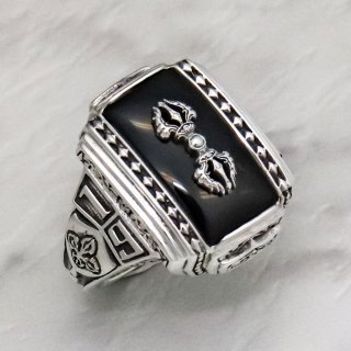 饵󥰡ʥ˥ : Lhasa Ring (Onyx)