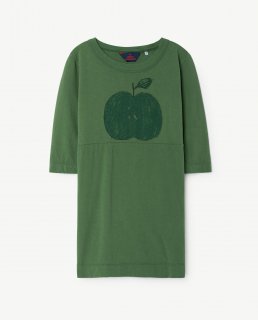 The Animals Observatory FLY KIDS DRESS GREEN APPLE /30%OFF<img class='new_mark_img2' src='https://img.shop-pro.jp/img/new/icons38.gif' style='border:none;display:inline;margin:0px;padding:0px;width:auto;' />