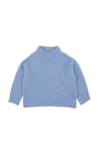 <img class='new_mark_img1' src='https://img.shop-pro.jp/img/new/icons47.gif' style='border:none;display:inline;margin:0px;padding:0px;width:auto;' />tiny cottons fluffy mock sweater /blue