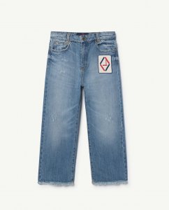 <img class='new_mark_img1' src='https://img.shop-pro.jp/img/new/icons23.gif' style='border:none;display:inline;margin:0px;padding:0px;width:auto;' />30%OFF/The Animals Observatory ANT KIDS PANTS INDIGO